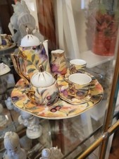 Vintage Fruit Themed Miniature Tea Set