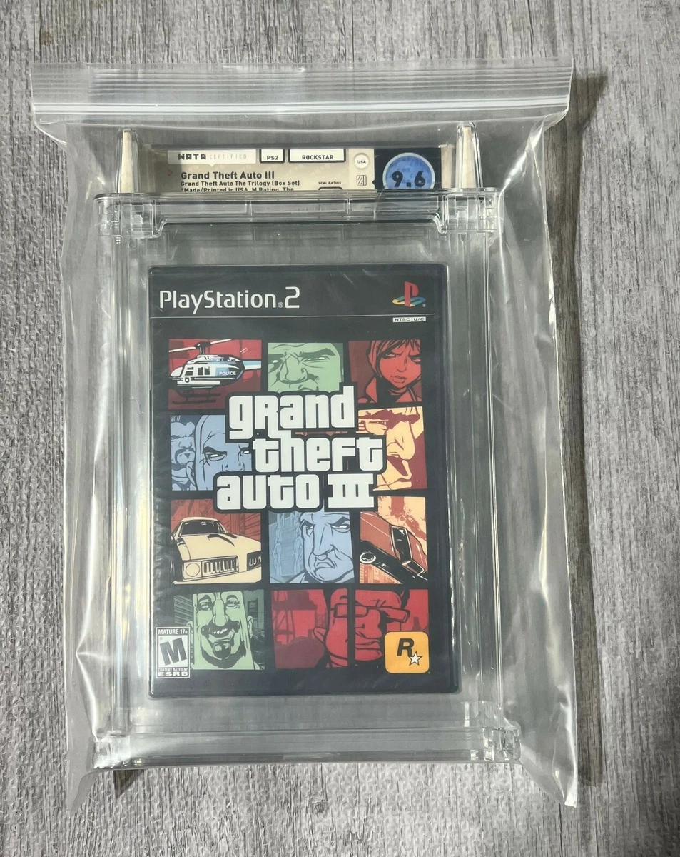 PS2 Playstation 2 GRAND THEFT AUTO: SAN ANDREAS WATA 9.6 Factory Sealed A++