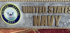 United States Navy plaque.