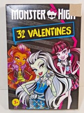 32 Monster High Valentines Day Cards New Box Damage USA Made