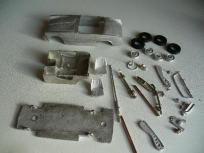 Austin Healey Sprite im Maßstab 1:43 Kit von K & R Replicas