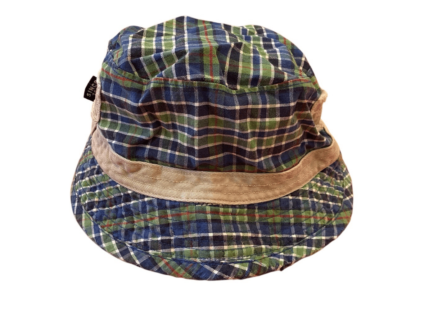 Abercrombie And Fitch Reversible Plaid Bucket Hat Preppy Teen Boy image 6