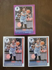 2021-22 NBA Hoops Jaren Jacksom Jr. Base (2) + Purple Parallel #172