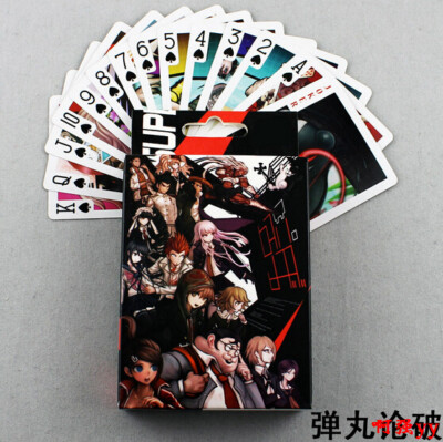 Danganronpa Anime Game Poker Playing Girl Cards Collection Gift 54 Cards |  eBay