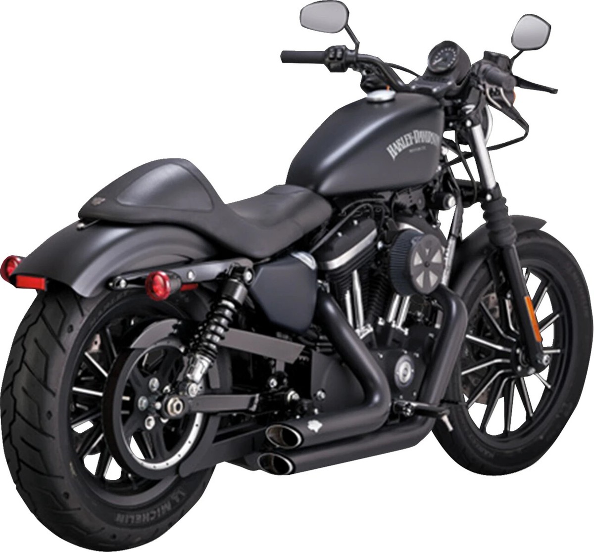 Vance & Hines - 47329 - Shortshots PCX Staggered Exhaust System