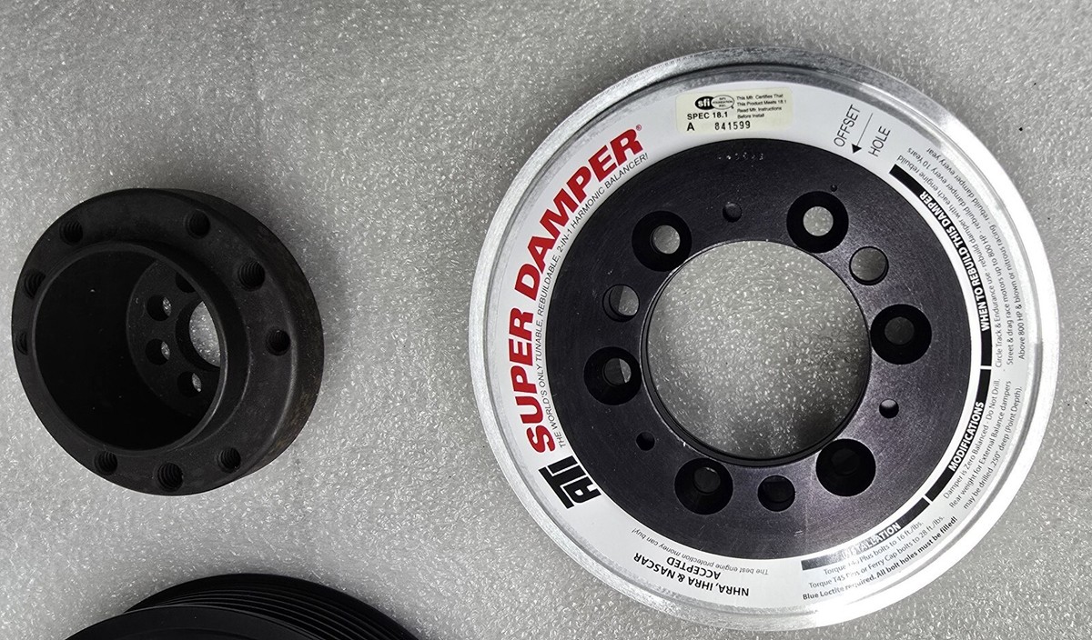 Audi ATI SUPER DAMPER 3.0 Turbo Pulley Crank Harmonic Balancer