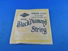 1 BLACK DIAMOND STRING VHAWAIIAN GUITAR A OR 5TH WOUND ON STEEL 904