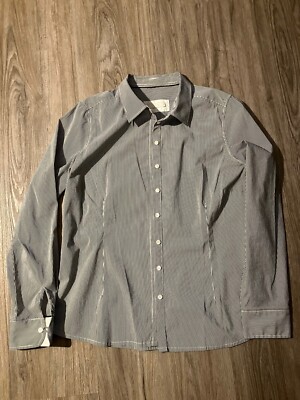 Women's shirt, shirt, blouse women, striped, size 44