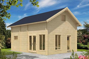 70 Mm Ferienhaus Matterhorn 1 Blockhaus Ca 560 X 760 Cm Holzhaus Gartenhaus Ebay