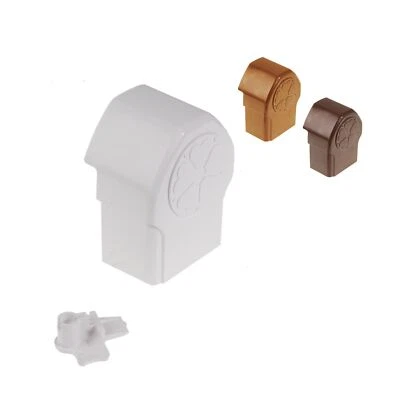 Ultraframe CCTA001 Glazing Bar End Cap Chambered Conservatory Transom CCT001