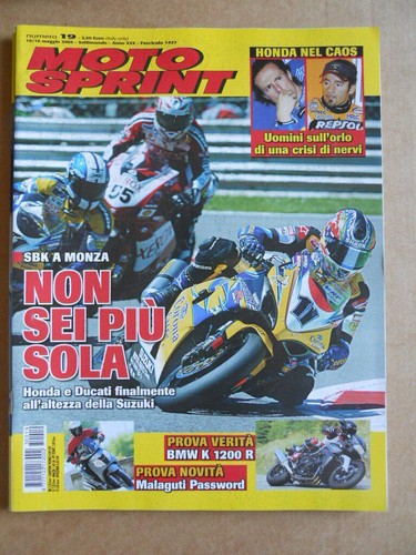 Motosprint Nr.19 2005 Test BMW K 1200 R Malaguti Passwort [P75]