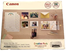 Canon PIXMA TS3322 Wireless Inkjet Printer All-In-One Airprint Ink Included