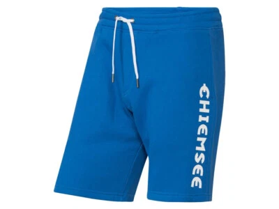 Chiemsee Herren Sweatshorts blau lässig geschnitten mit Baumwollanteil S-XL
