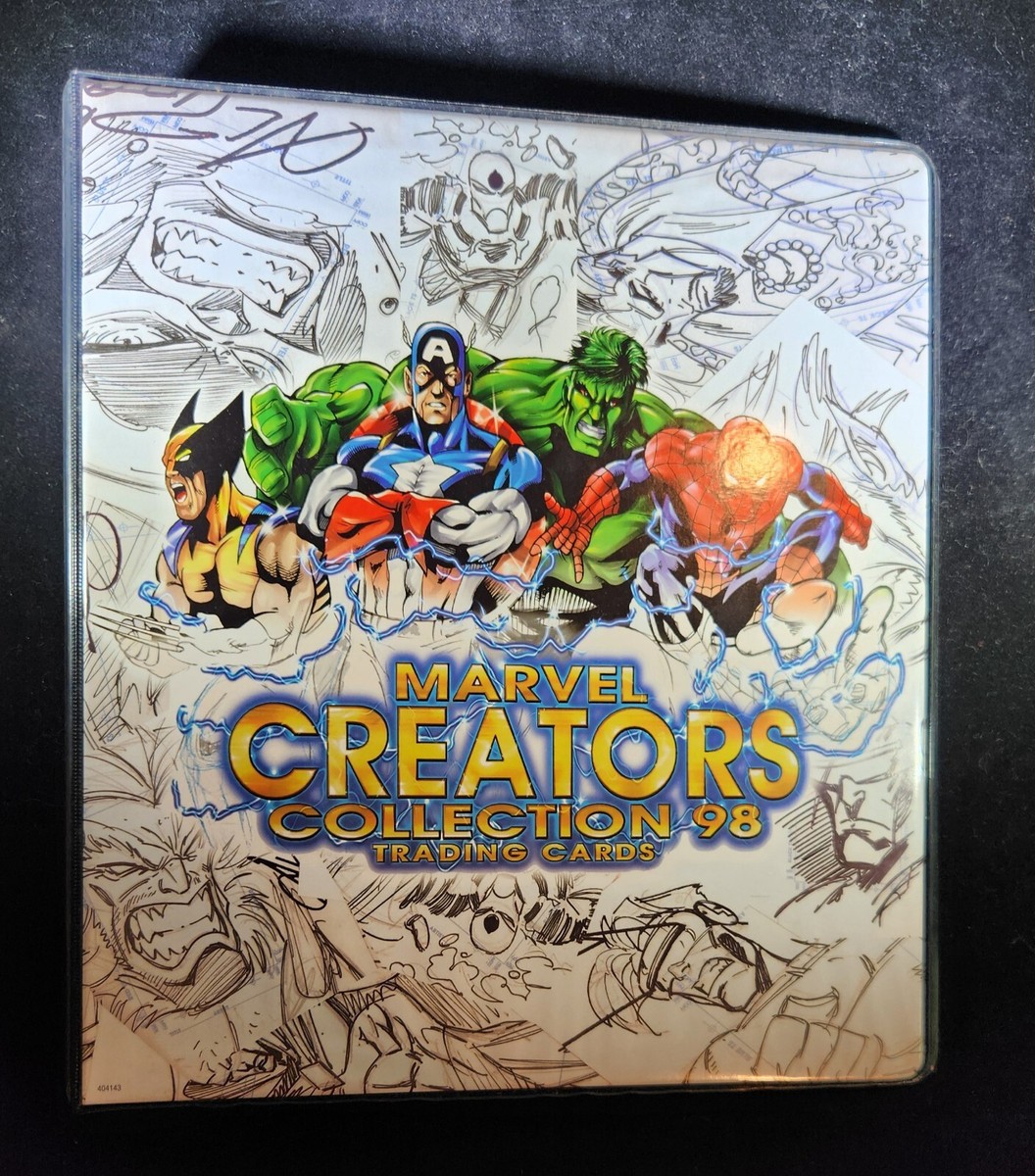 1998 Marvel Creators Collection Trading Cards - Complete Set