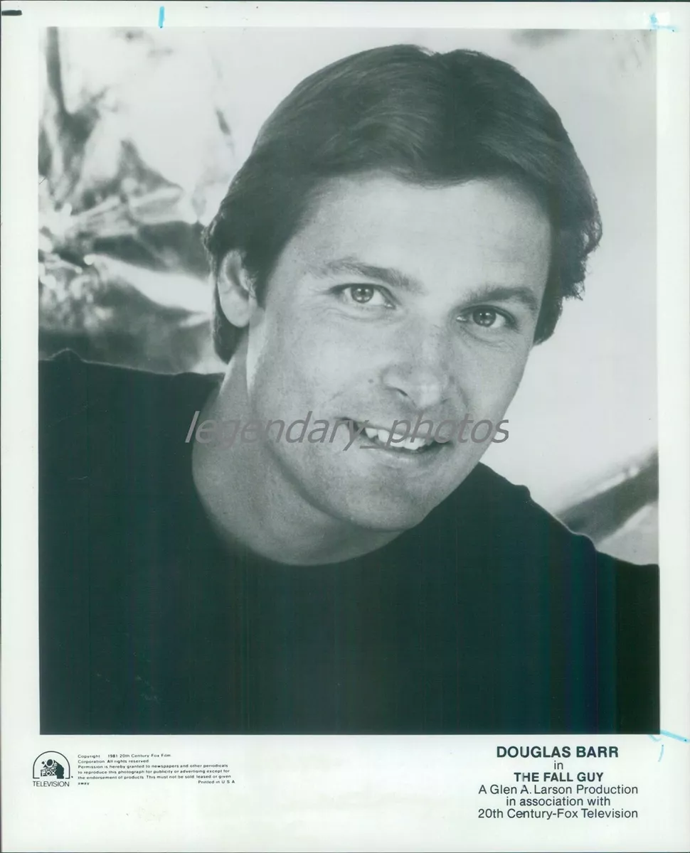 1981 Press Photo Doug Barr in a scene from The Fall Guy, on ABC.