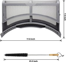 DC61-02595A Dryer Lint Filter Screen For Samsung Dryer Replace 2069505 AP4578777