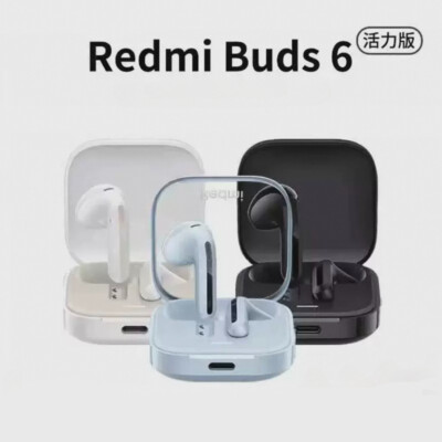 Xiaomi Redmi Buds 6 Active Edition Bluetooth 5.4 Earphones 30 Hours Earbuds
