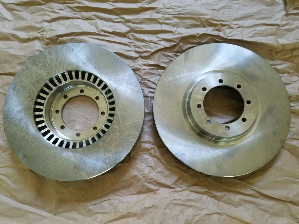 LAMBORGHINI MIURA ESPADA JARAMA ISLERO NUEVO FRENO DELANTERO VENTILADO ROTOR CONJUNTO DISCO Foto 2 de 2