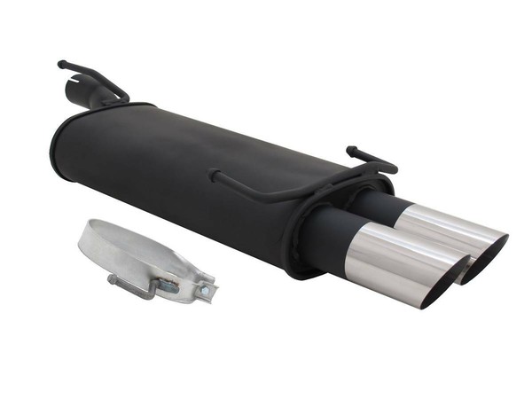 EndschalldäMpfer Auspuff Opel Kadett E 84/93 - 2X76Mm MS-image