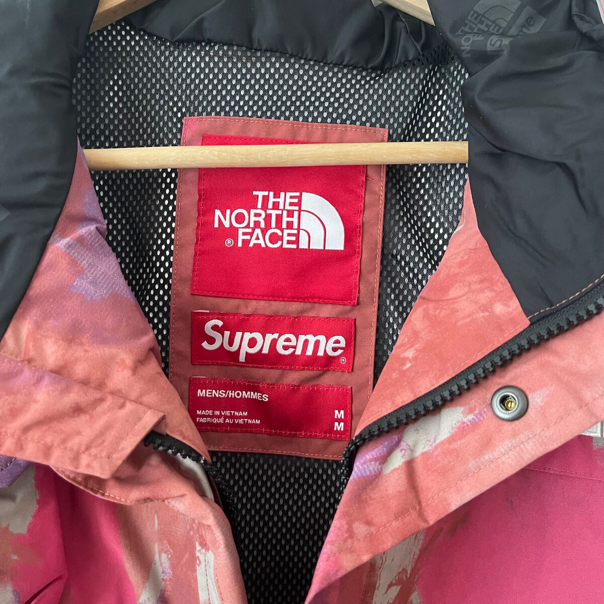 SUPREME x THE NORTH FACE Cargo Jacket Multicolor Print TNF Sz Medium RARE  NEW