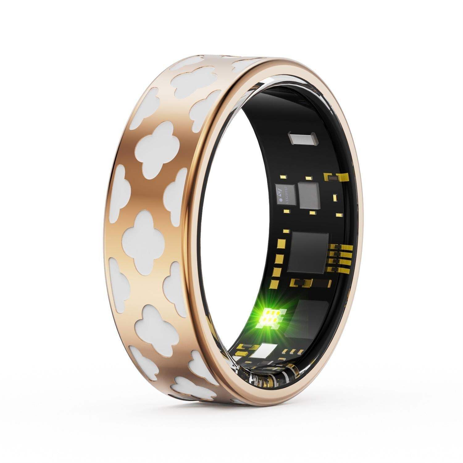 NNEDSZ Smart Ring – Track Heart Rate, Blood Oxygen, Sleep & Sports Activity