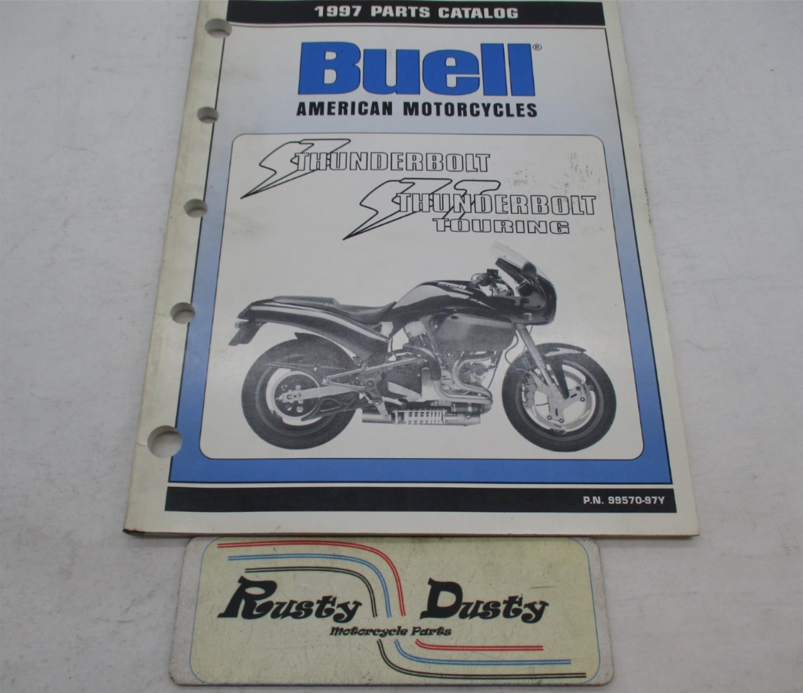 Harley Buell Official Factory 1997 Thunderbolt Parts Catalog 9957097Y