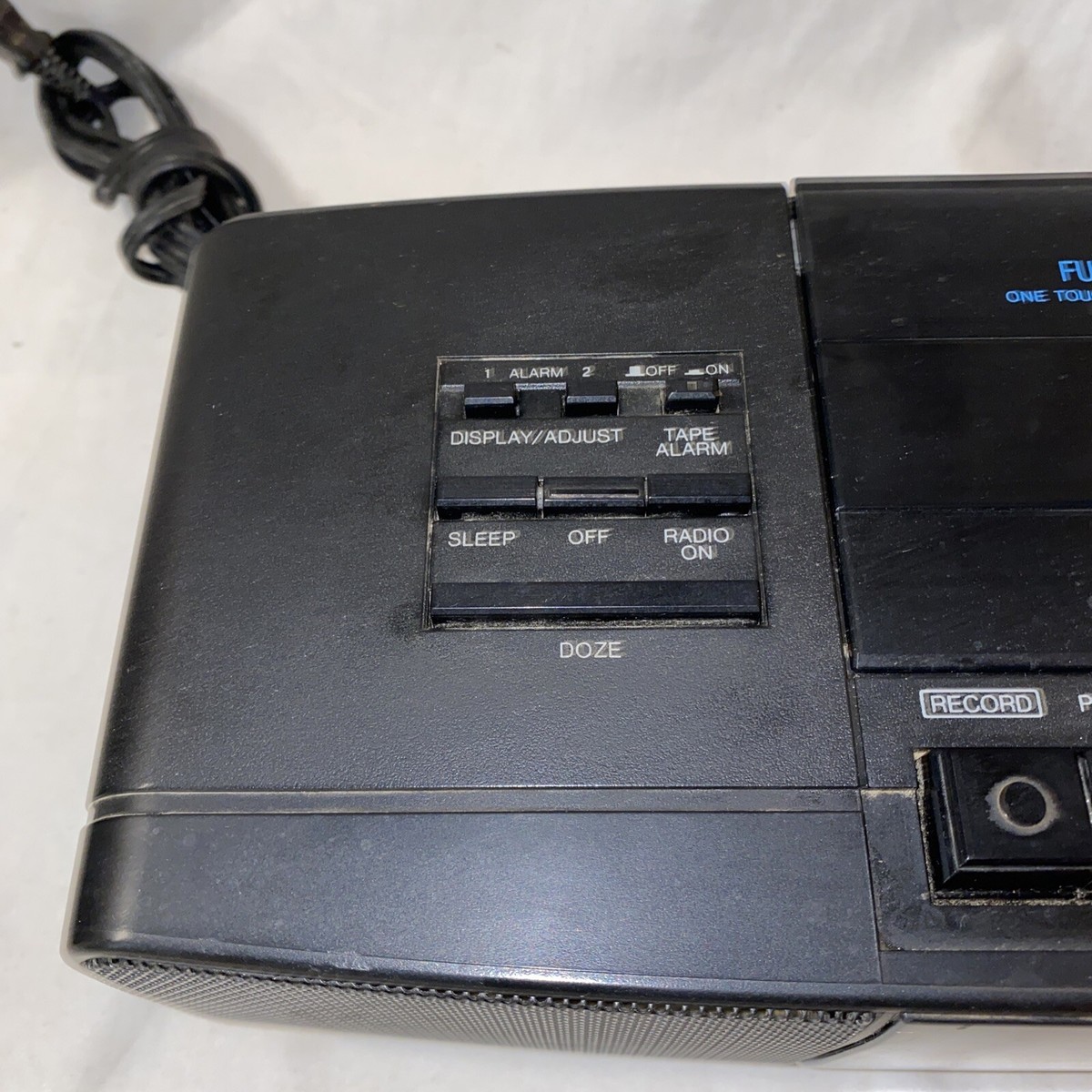 Vintage Panasonic RC-X250 AM/FM Cassette Digital Clock Radio