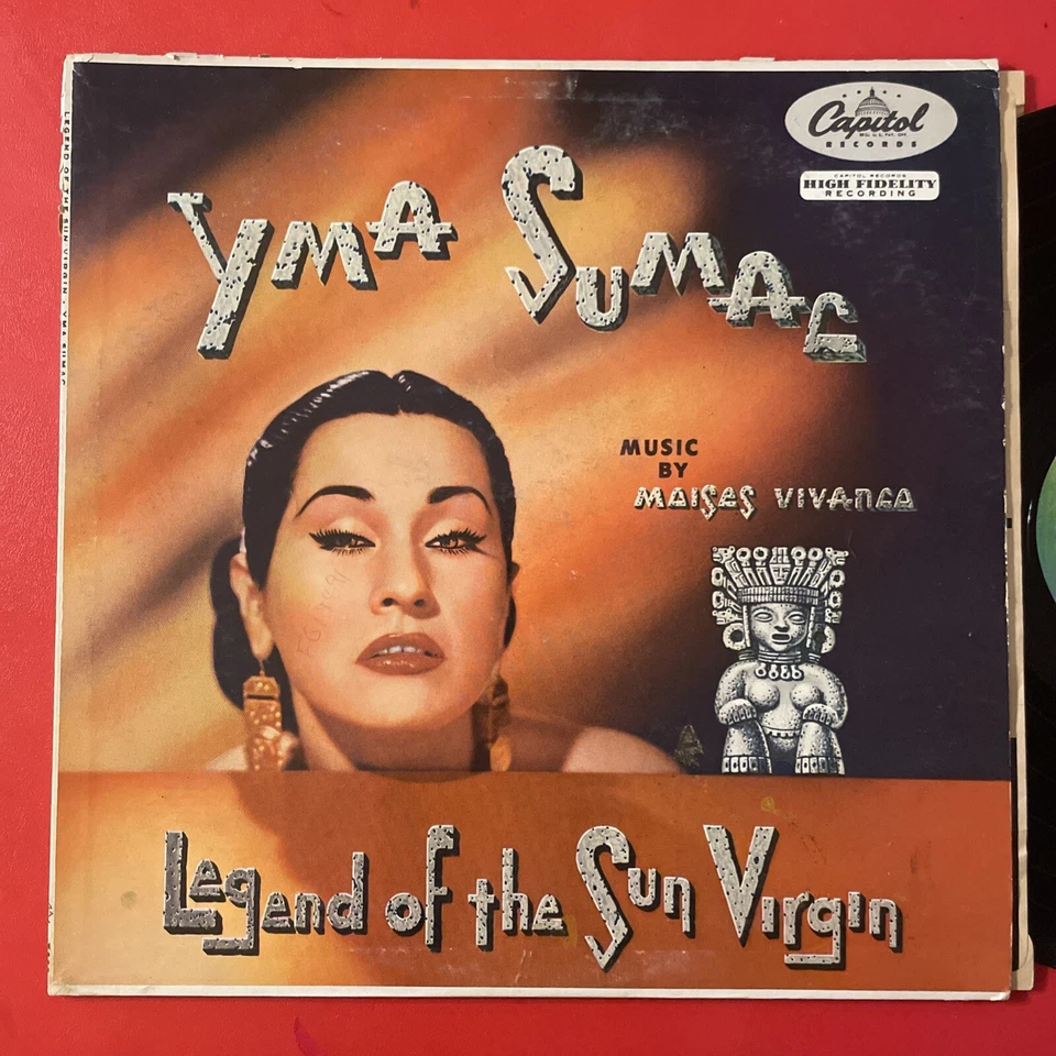 Yma Sumac / Legend Of The Sun Virgin LP Capitol Mono Exotica + Inner VG+!!!! - Image 2 of 4