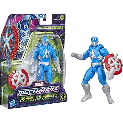 Actionfigur ''Marvel Avengers Mech Strike Captain America 6'' - Monster Hunters''
