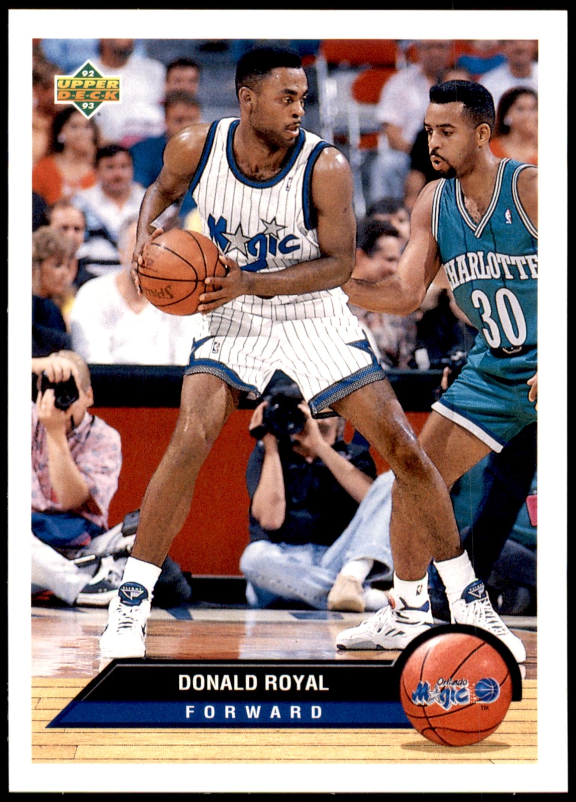 Donald Royal #OR7 1992-93 Upper Deck McDonald's Orlando Magic