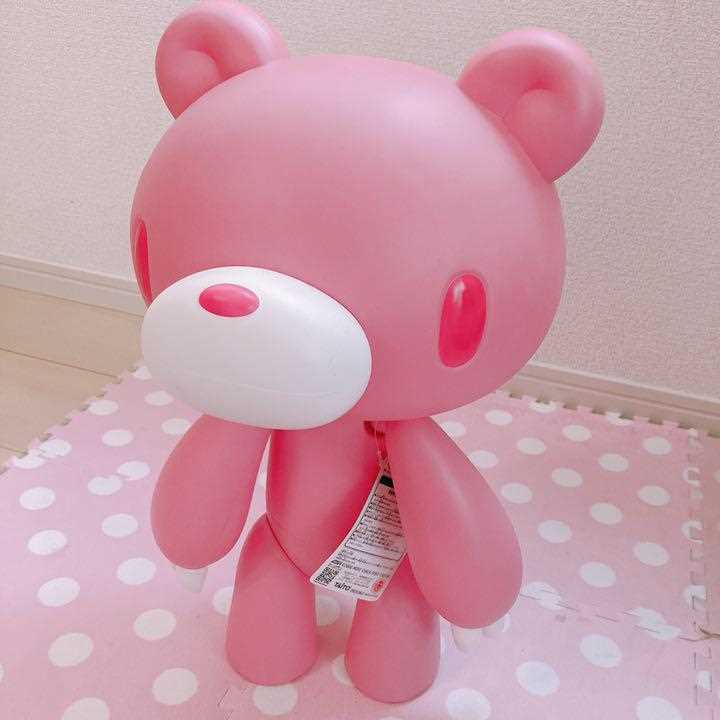 GLOOMYまくら　ピンク Gloomy Bear Mochi Cube Plush Pillow [PINK]