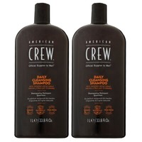 American Crew Daily Cleansing Shampoo 2 X 1000 Ml Reinigungsshampoo Set