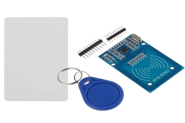 Módulo RFID RC522 + Llavero Tag + Tarjeta 13,56 MHz para Arduino, Raspberry - Imagen 2 de 4