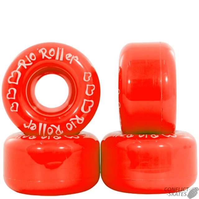 Rio Roller Coaster Wheels X4 Red 62mm for sale online eBay