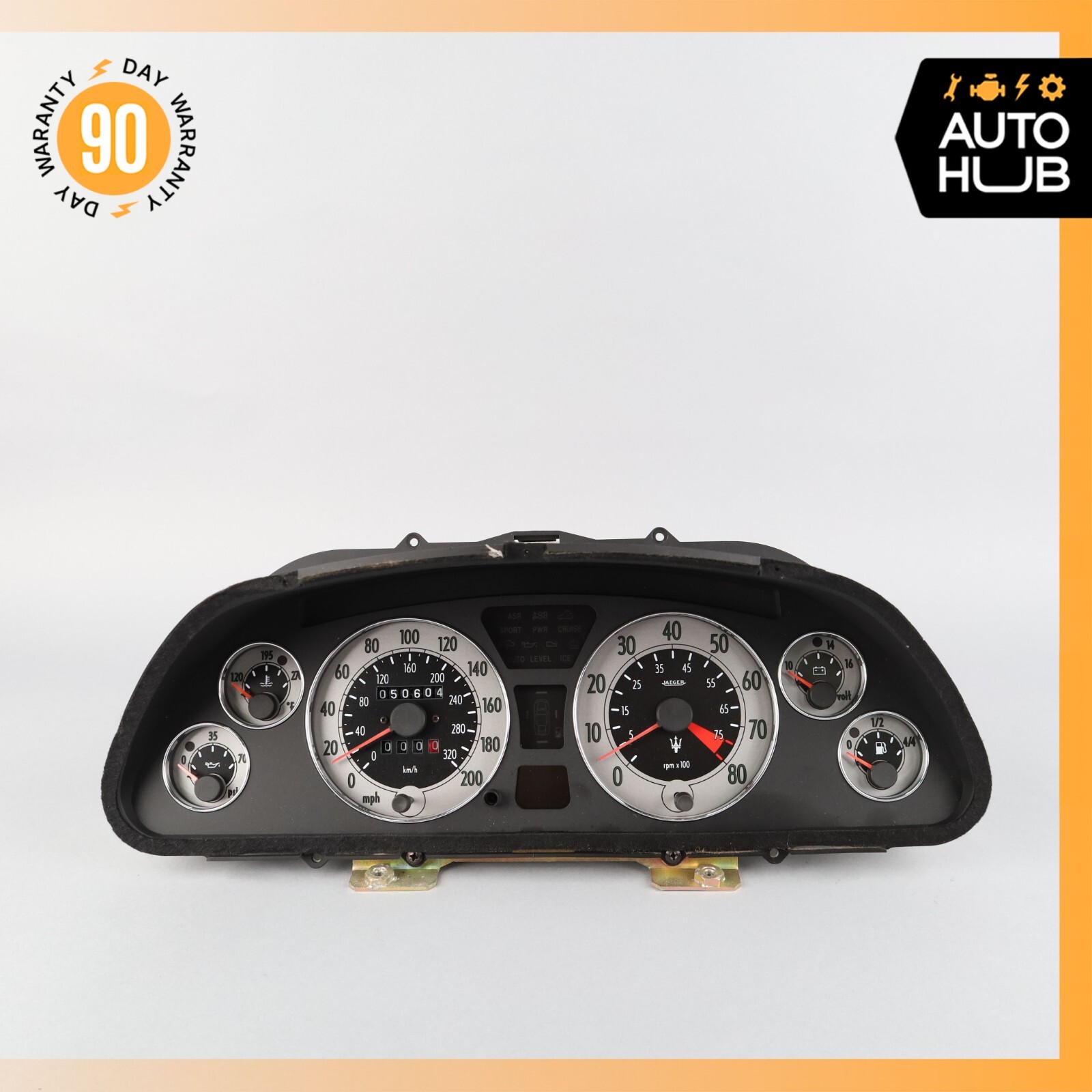 02-07 Maserati M138 4200 Coupe Spyder GT Instrument Cluster Speedometer OEM 50k