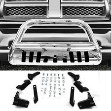 Front Brush Push Bumper Bull Bar Grille Guard For 2009-2018 Dodge Ram 1500 Ss