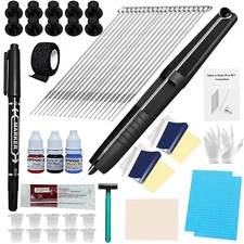 DIY Tattoo Kit - Complete Professional Tattoo Tool Kit with 20PCS Needles