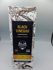 Soeos Black Vinegar 16.9 Fl Oz (500Ml), 3 Years Aged - Non GMO = FREE SHIPPING
