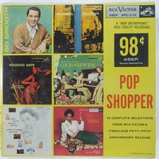 POP SHOPPER 3 Record Ep RCA VICTOR SPC-7-13 VG 45 1955 Easy Listening 7" Jazz