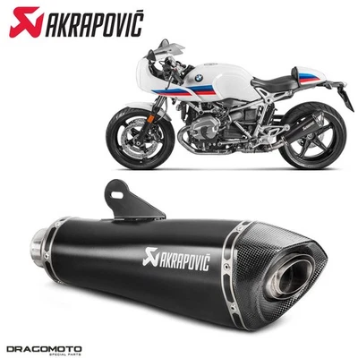 Pot échappement BMW R NINE T ABS 2014-2023 AKRAPOVIC Titane Noir S-B12SO17-HBRBL - Photo 1/4