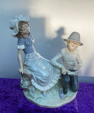 Nao by Lladro 0448 “A Tender Moment” Porcelain Figurine (retired)