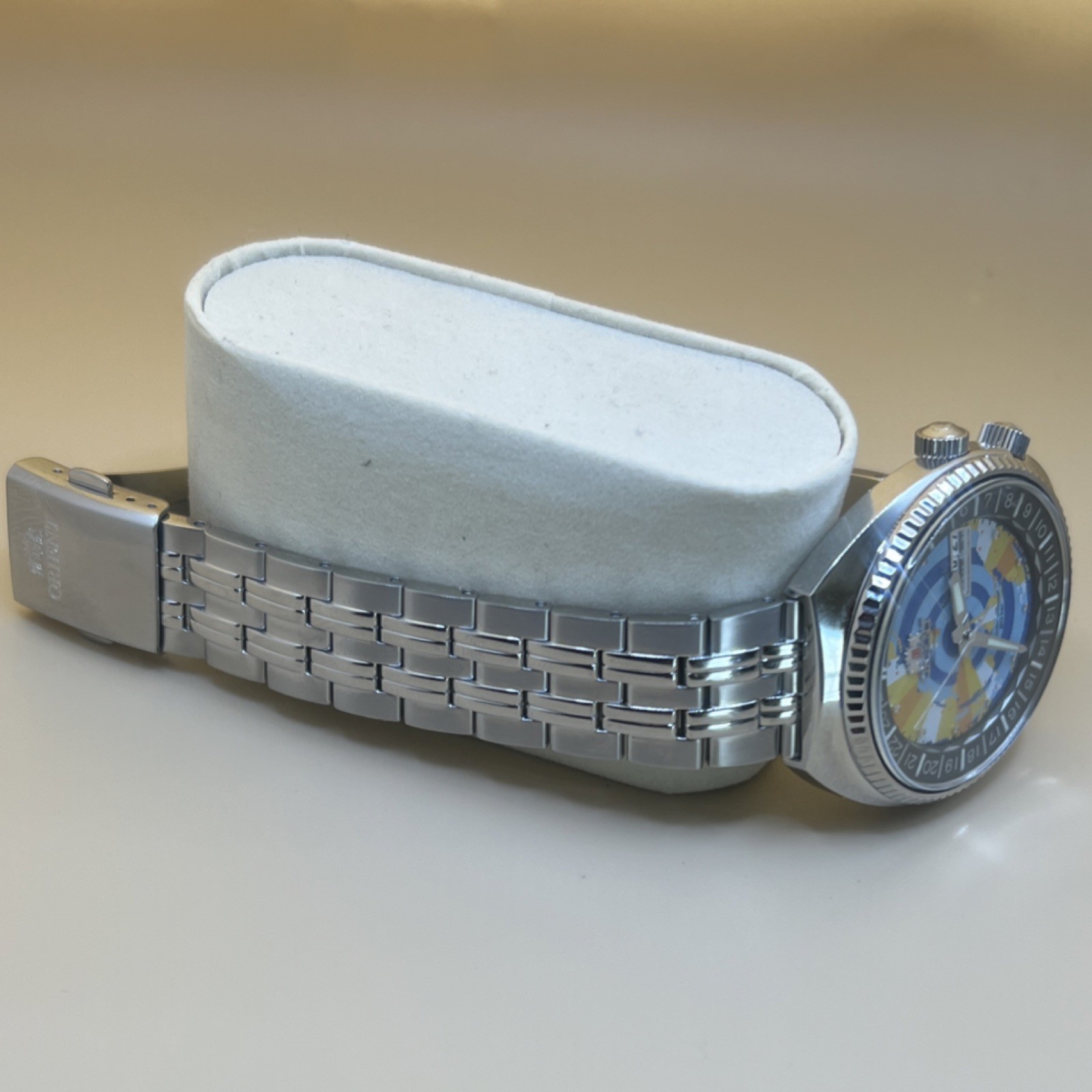 Orient World Map Limited Edition Automatic 20 Bar… - image 8