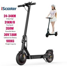 iScooter W3 E-Scooter 350W 36V/7,8Ah 8,5'' Elektroroller Offroad E-roller …