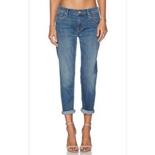MOTHER The Dropout Boyfriend Jeans Medium Kitty Size 28 