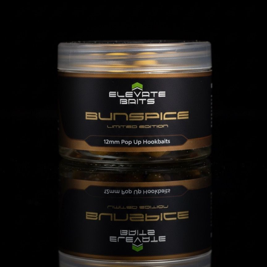 Elevate Baits Bunspice 12Mm Pop Up Limited Edition - Carp Coarse Fishing Bait