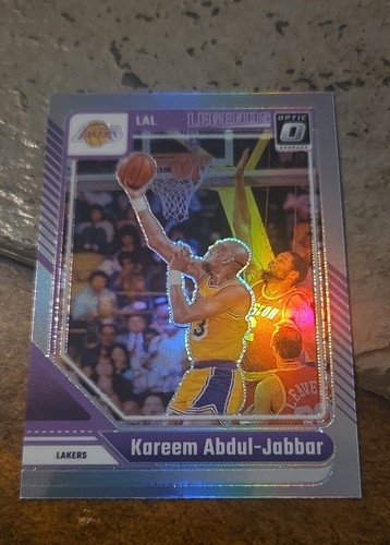 2024-25 Panini Donruss Optic - Legends Kareem Abdul-Jabbar #228 Holo Prizm