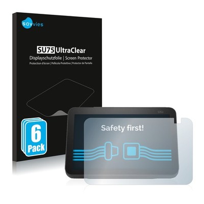 6x Schutzfolie für Amazon Echo Show 8 2021 (2. Gen.) Display Schutz Folie