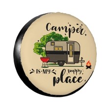 14" Spare Tire Cover Wheel Covers for RV Camper Travel Boats Trailers Waterproof