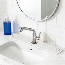 Diatomite Sink Protectors for Kitchen Sinks, Quick Dry Water Absorbing Drip Mat