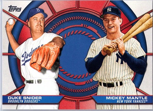 Mickey Mantle / Duke Snider #DD-13 card